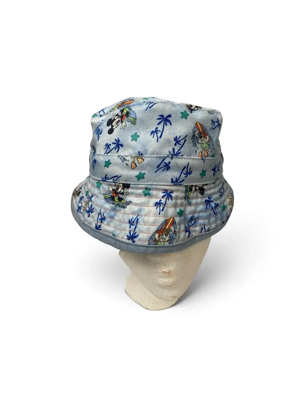 Disney Mickey Junior Reversible Bucket Hat Blue Orange for Toddler